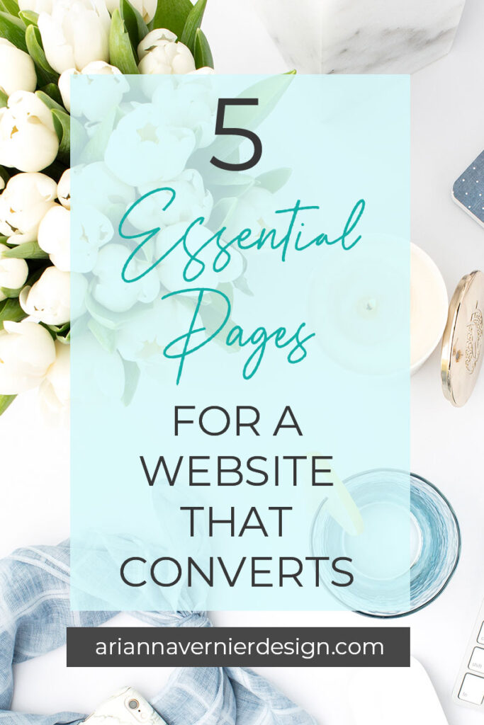 5 Essential Website Pages